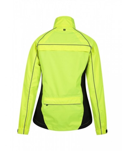 Adrenaline Womens Waterproof Iso-Viz Jacket Yellow $32.99 Active