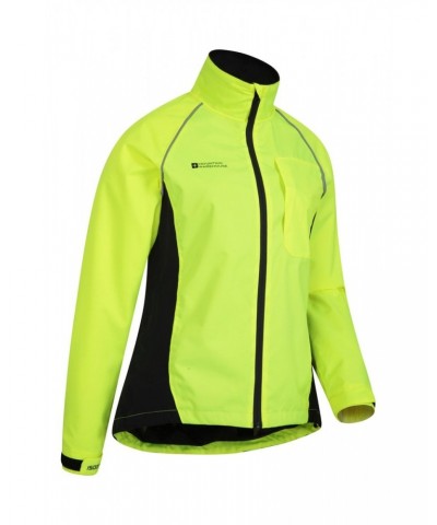 Adrenaline Womens Waterproof Iso-Viz Jacket Yellow $32.99 Active