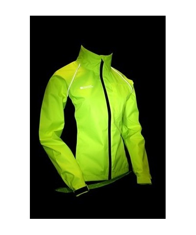 Adrenaline Womens Waterproof Iso-Viz Jacket Yellow $32.99 Active