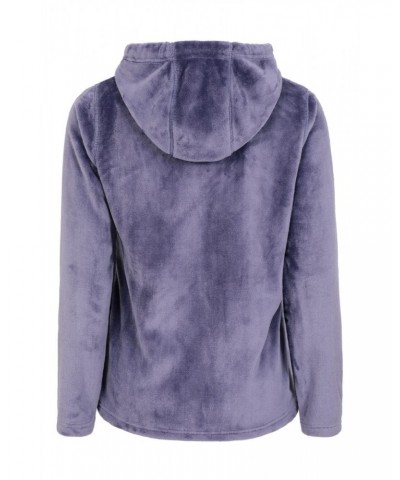 Snaggle Womens Hooded Fleece Blue $14.50 Loungewear