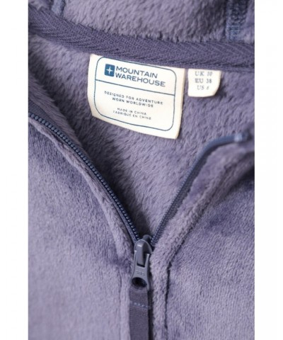 Snaggle Womens Hooded Fleece Blue $14.50 Loungewear