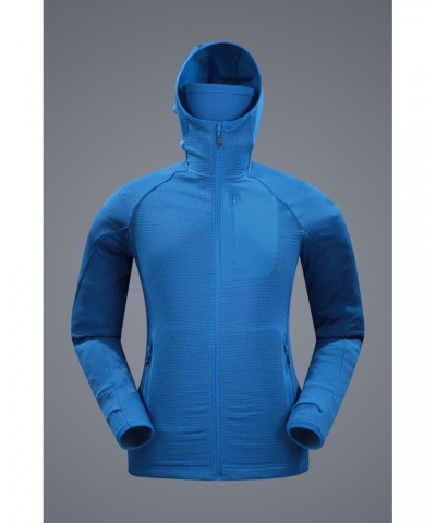 Ultra Crevasse Mens Power Grid™ Fleece Blue $45.64 Fleece