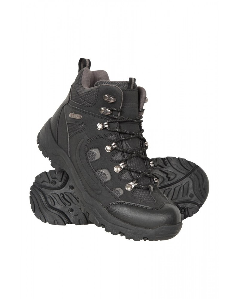 Adventurer Womens Thermal Waterproof Boots Black $29.40 Footwear