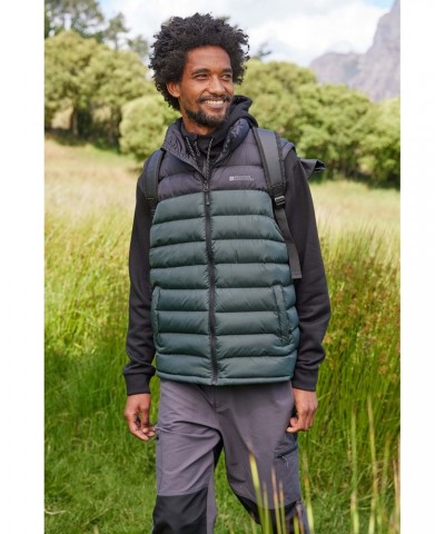 Seasons Mens Insulated Vest Dark Green $16.17 Jackets