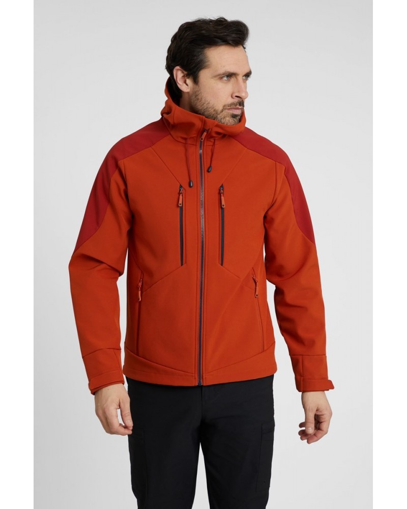 Radius Mens Softshell Jacket Rust $30.75 Jackets