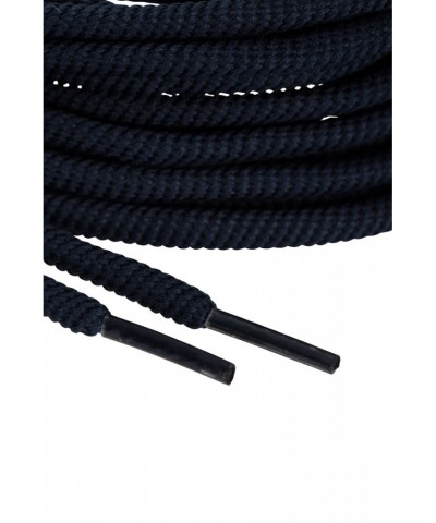 Rounded Boot Laces 150cm Navy $6.95 Footwear