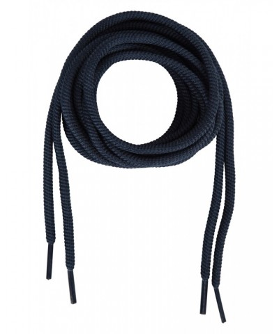 Rounded Boot Laces 150cm Navy $6.95 Footwear