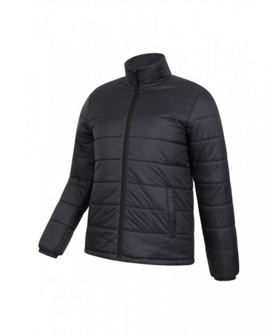 Mountain Essentials Mens Lightweight Insulated Jacket Black $20.70 Jackets