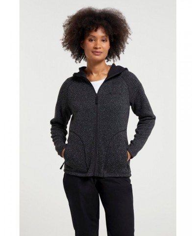 Nevis Womens Full Zip Hoodie Black $31.79 Fleece