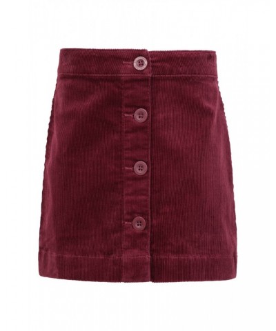 Kids Corduroy Skirt Burgundy $11.65 Dresses & Skirts