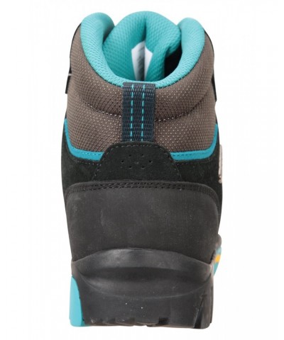 Edinburgh Vibram Youth Waterproof Hiking Boots Teal $39.20 Footwear