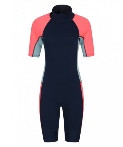 Shorty Womens 2.5/2mm Wetsuit Pale Blue $25.50 Swimwear