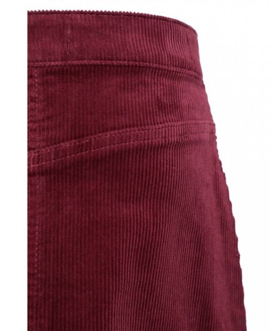 Kids Corduroy Skirt Burgundy $11.65 Dresses & Skirts