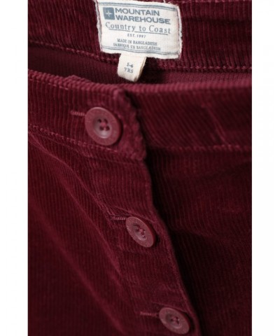 Kids Corduroy Skirt Burgundy $11.65 Dresses & Skirts