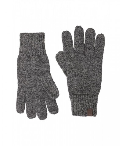 Compass Knitted Mens Gloves Black $10.06 Accessories