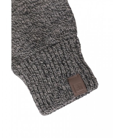 Compass Knitted Mens Gloves Black $10.06 Accessories