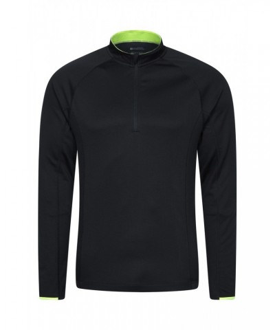 Cycle Mens Long Sleeve Top Black $16.23 Active