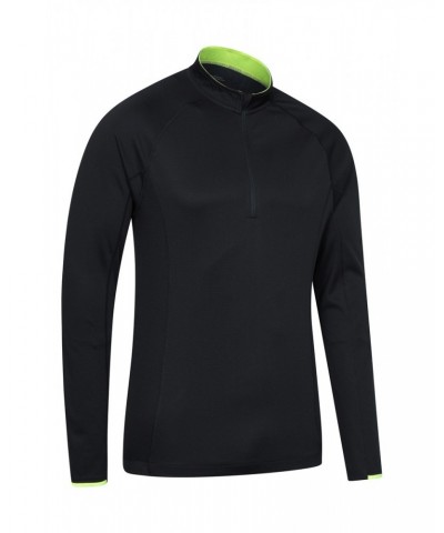 Cycle Mens Long Sleeve Top Black $16.23 Active