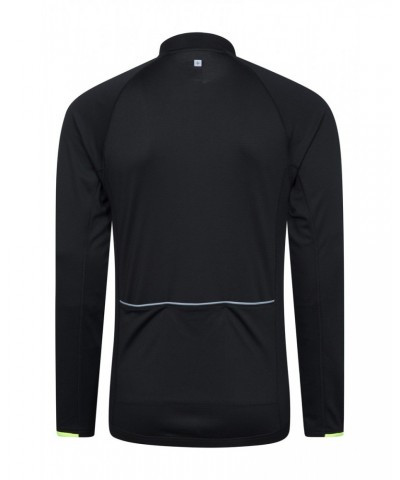 Cycle Mens Long Sleeve Top Black $16.23 Active