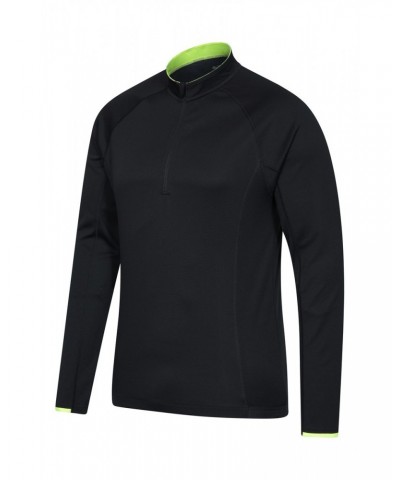 Cycle Mens Long Sleeve Top Black $16.23 Active