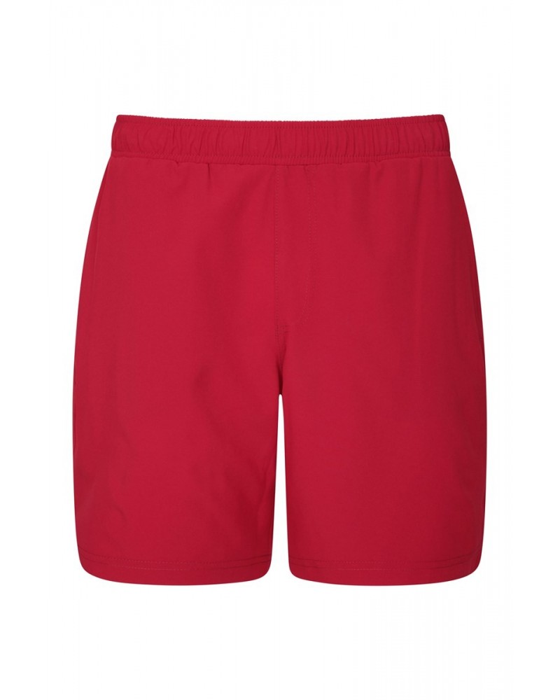 Hurdle Mens Running Shorts Red $11.00 Pants