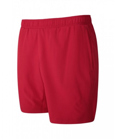 Hurdle Mens Running Shorts Red $11.00 Pants