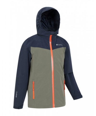 Trail Extreme Kids 2.5 Layer Waterproof Jacket Navy $19.35 Jackets