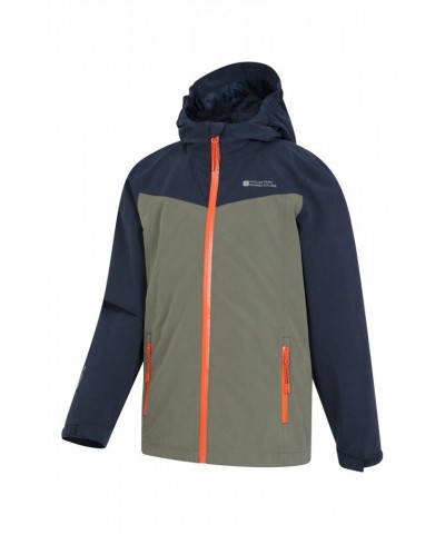 Trail Extreme Kids 2.5 Layer Waterproof Jacket Navy $19.35 Jackets