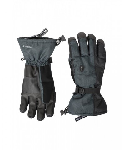 Mountain Mens Waterproof Ski Gloves Black $19.46 Accessories