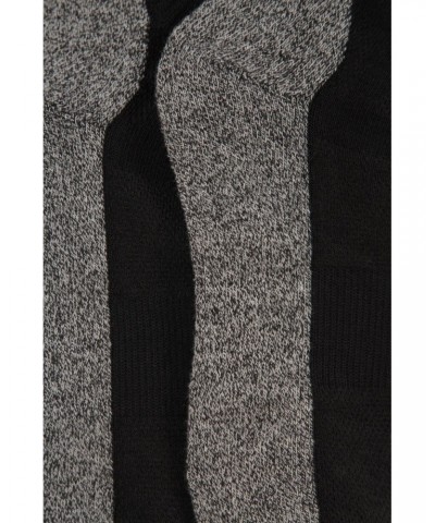 IsoCool Womens Trekker Quarter Length Socks Black $11.59 Accessories