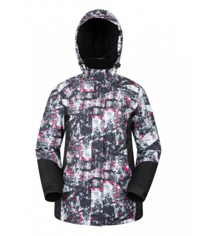 Dawn Womens Printed Ski Jacket Monochrome $29.99 Ski