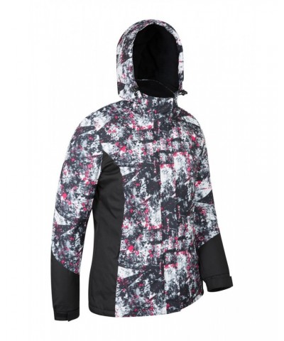 Dawn Womens Printed Ski Jacket Monochrome $29.99 Ski