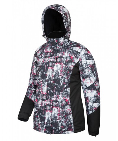 Dawn Womens Printed Ski Jacket Monochrome $29.99 Ski