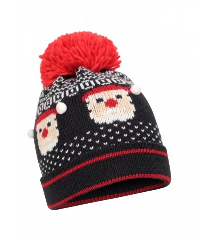 Xmas Santa Mens Beanie Navy $10.19 Accessories