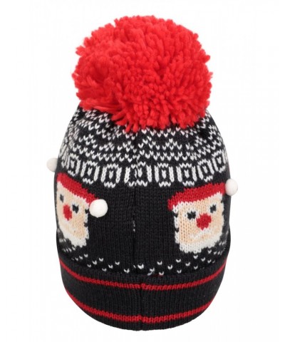 Xmas Santa Mens Beanie Navy $10.19 Accessories