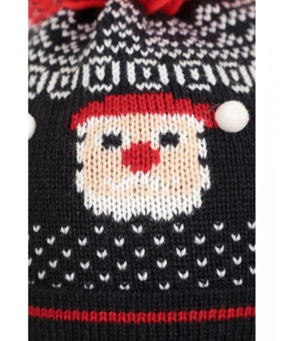 Xmas Santa Mens Beanie Navy $10.19 Accessories