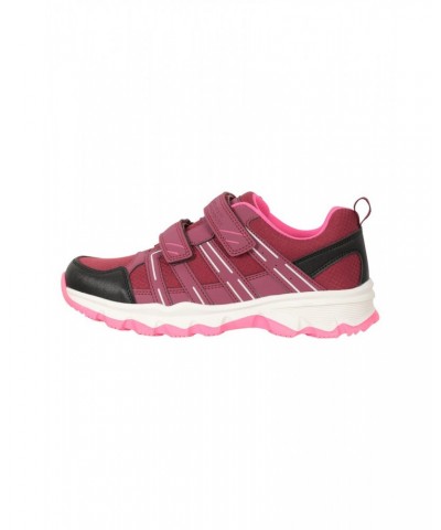 Cannonball Kids Adaptive Hiking Shoes Berry $17.02 Active