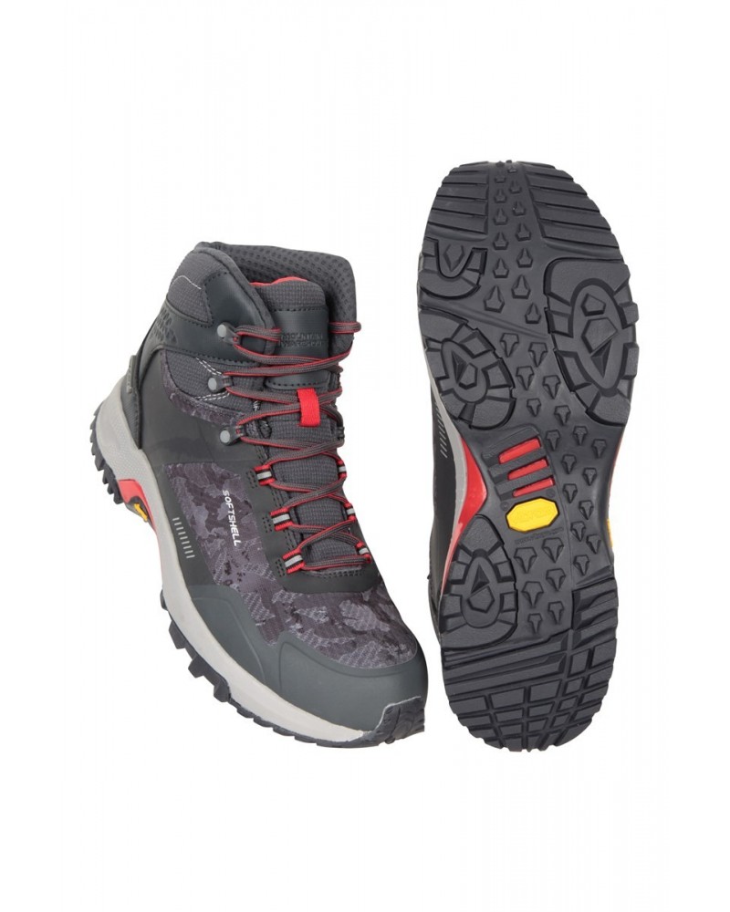 Extreme Spectrum Mens Waterproof Softshell Boots Camouflage $36.00 Footwear