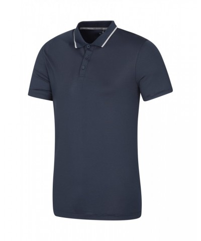 Tournament II Mens IsoCool Polo Navy $13.50 Tops