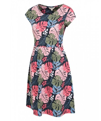 Sorrento Womens Printed Short Sleeve UV Dress Mixed $16.28 Dresses & Skirts