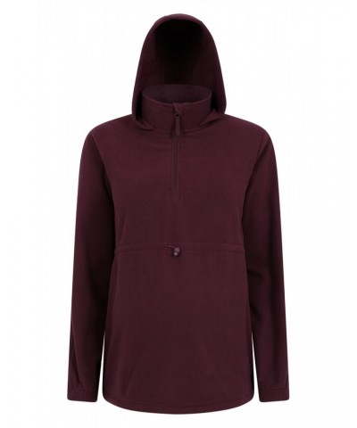 Azurite Maternity Half-Zip Fleece Burgundy $14.19 Fleece