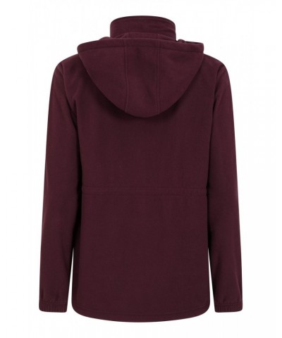 Azurite Maternity Half-Zip Fleece Burgundy $14.19 Fleece