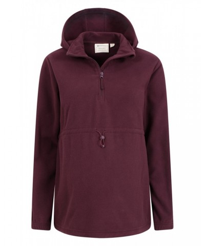 Azurite Maternity Half-Zip Fleece Burgundy $14.19 Fleece