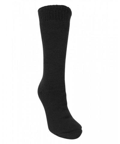 Radiate Extreme Womens Thermal Mid-Calf Socks Black $10.99 Ski