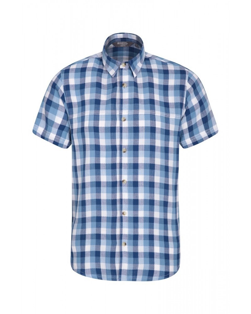 Weekender Mens Shirt Corn Blue $14.30 Tops