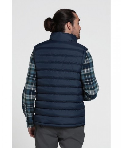 Seasons Mens Insulated Vest Navy $19.46 Jackets