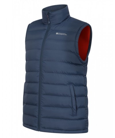 Seasons Mens Insulated Vest Navy $19.46 Jackets