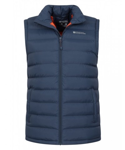 Seasons Mens Insulated Vest Navy $19.46 Jackets