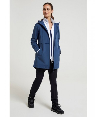 Hilltop II Womens Waterproof Jacket Dark Blue $34.30 Jackets