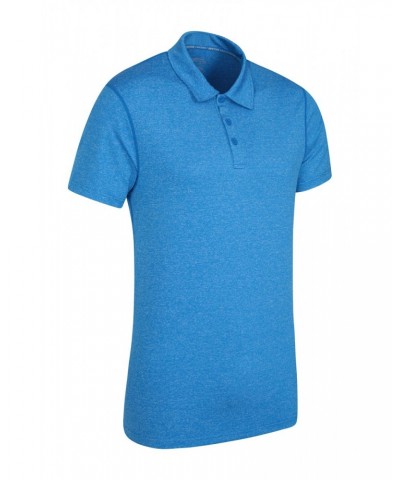 Mens Agra Stripe Polo Blue $13.86 Tops